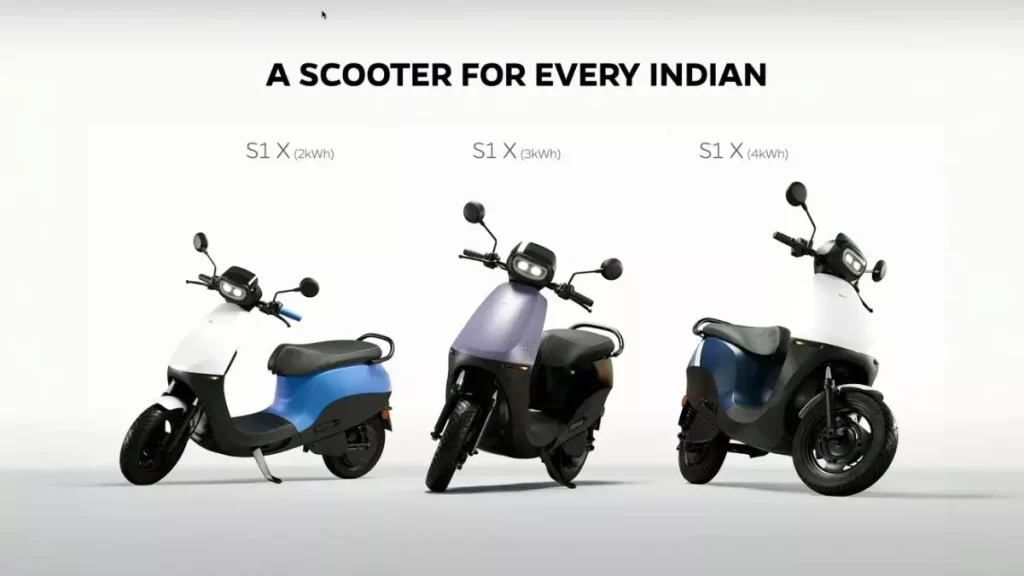 Ola's S1x Electric Scooter